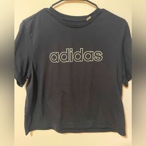 Adidas Originals Black Crop Top Women’s S